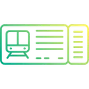 Free Train Ticket Icon