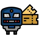 Free Train Ticket  Icon