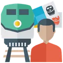 Free Train Travel Railway Travel Tour Icon