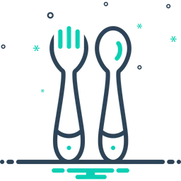 Free Training Spoon Fork  Icon