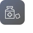 Free Medical Traitement Pilule Icon