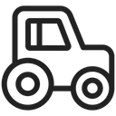 Free Traktor Fahrzeug Landwirtschaft Symbol