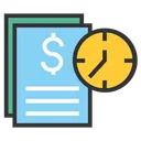 Free Transaction History Time Management Time Icon