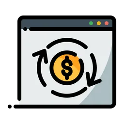 Free Transaction Website  Icon