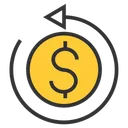Free Transfer Bank Send Money Icon