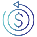 Free Transfer Bank Send Money Icon