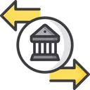 Free Transferencia Bancaria Transferencia De Banco A Banco Transferencia Icono