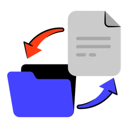 Free Transferencia de archivos a carpeta  Icono