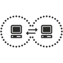 Free Area Vpn Transferencia De Dados Do Pc Ícone