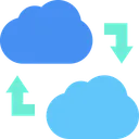 Free Transferencia de respaldo en la nube  Icono