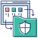 Free Transferencia De Datos Sincronizacion De Datos Seguridad De Datos Icono