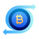 Free Bitcoin Crypto Monnaie Especes Electroniques Icon