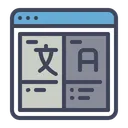 Free Translate Word Language Icon