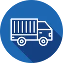 Free Transport Reisen LKW Symbol