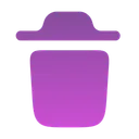 Free Trash Bin Delete Trash Icon