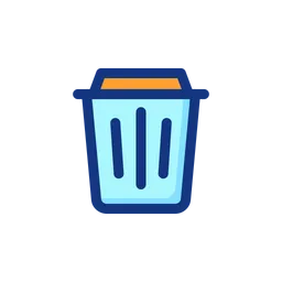 Free Trash Bin  Icon