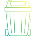 Free Trash Bin  Icon
