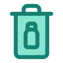 Free Trash Bin Trash Bottle Icon
