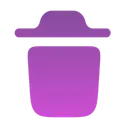 Free Trash Bin Delete Trash Icon