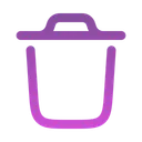 Free Trash Bin Icon