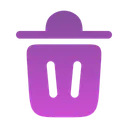 Free Trash Bin Minimalistic Trash Bin Delete Icon