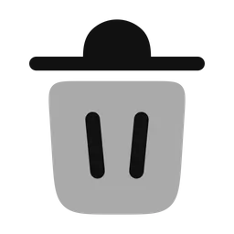 Free Trash bin minimalistic  Icon