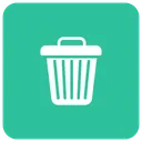 Free Trash Delete Dustbin Icon