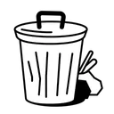 Free Trash Pen Draw Icon