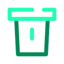 Free Trash Garbage Bin Icon