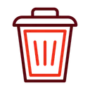Free Trash Garbage Bin Icon