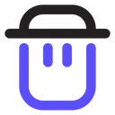 Free Trash Remove Bin Icon