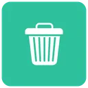 Free Trash Delete Dustbin Icon