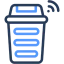 Free Trash Internet Of Things Wifi Connection Icon