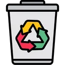 Free Trash Recycle  Icon