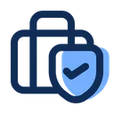 Free Travel Insurance Protection Safe Icon