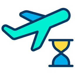 Free Travel Time  Icon