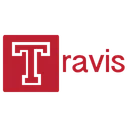 Free Travis Plain Wordmark Icon