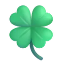 Free Hoja Trebol Color Icono