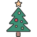 Free Tree December Celebration Icon