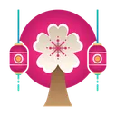 Free Tree Sakura Festival Icon