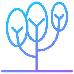 Free Tree Icon - Download in Gradient Style