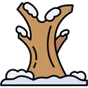 Free Tree Dry Snowfall Icon