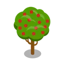 Free Tree Apple Icon