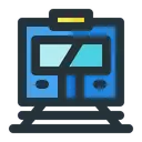 Free Tren Transporte Ferrocarril Icon