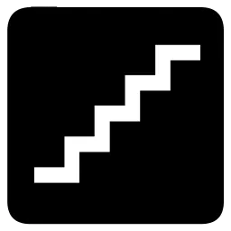 Free Treppe  Symbol