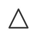 Free Triangle  Icon