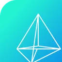 Free Triangle D Science Icon
