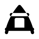 Free Triangle House Triangle Lodge Icon
