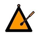 Free Triangle Instrument Icon