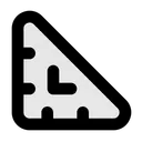 Free Triangle Ruler  Icon
